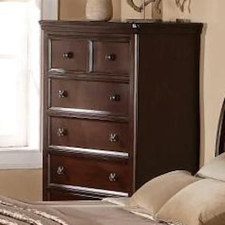 Transitional Warm Brown Chest